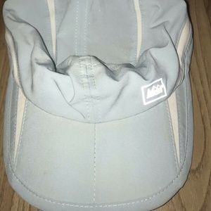 REI Running Hat Blue Foldable Cap Adult Adjustable